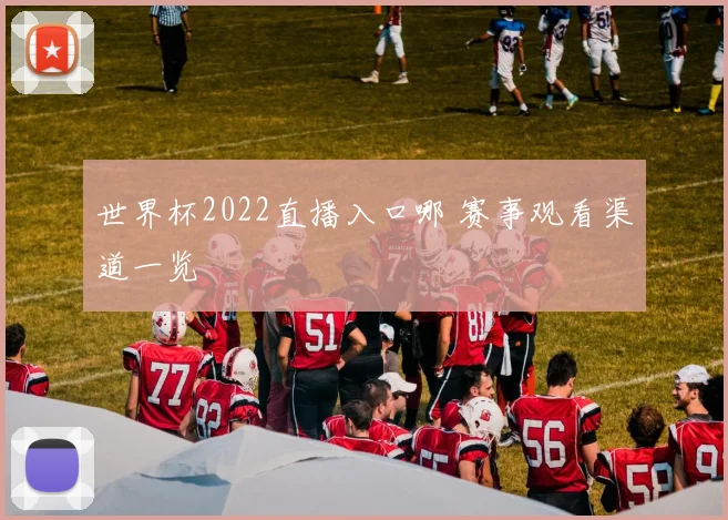 世界杯2022直播入口哪 赛事观看渠道一览