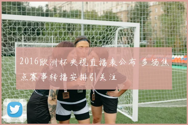 2016欧洲杯央视直播表公布 多场焦点赛事转播安排引关注